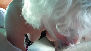Tête noire grasse a gagné une grosse bite